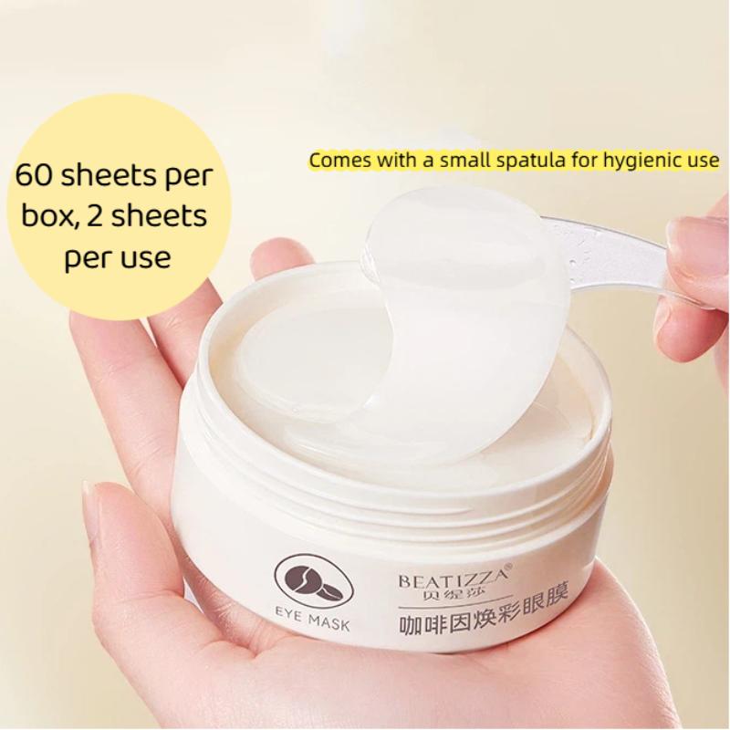Collagen Sheet Mask - Маска для глаз с кофеином против