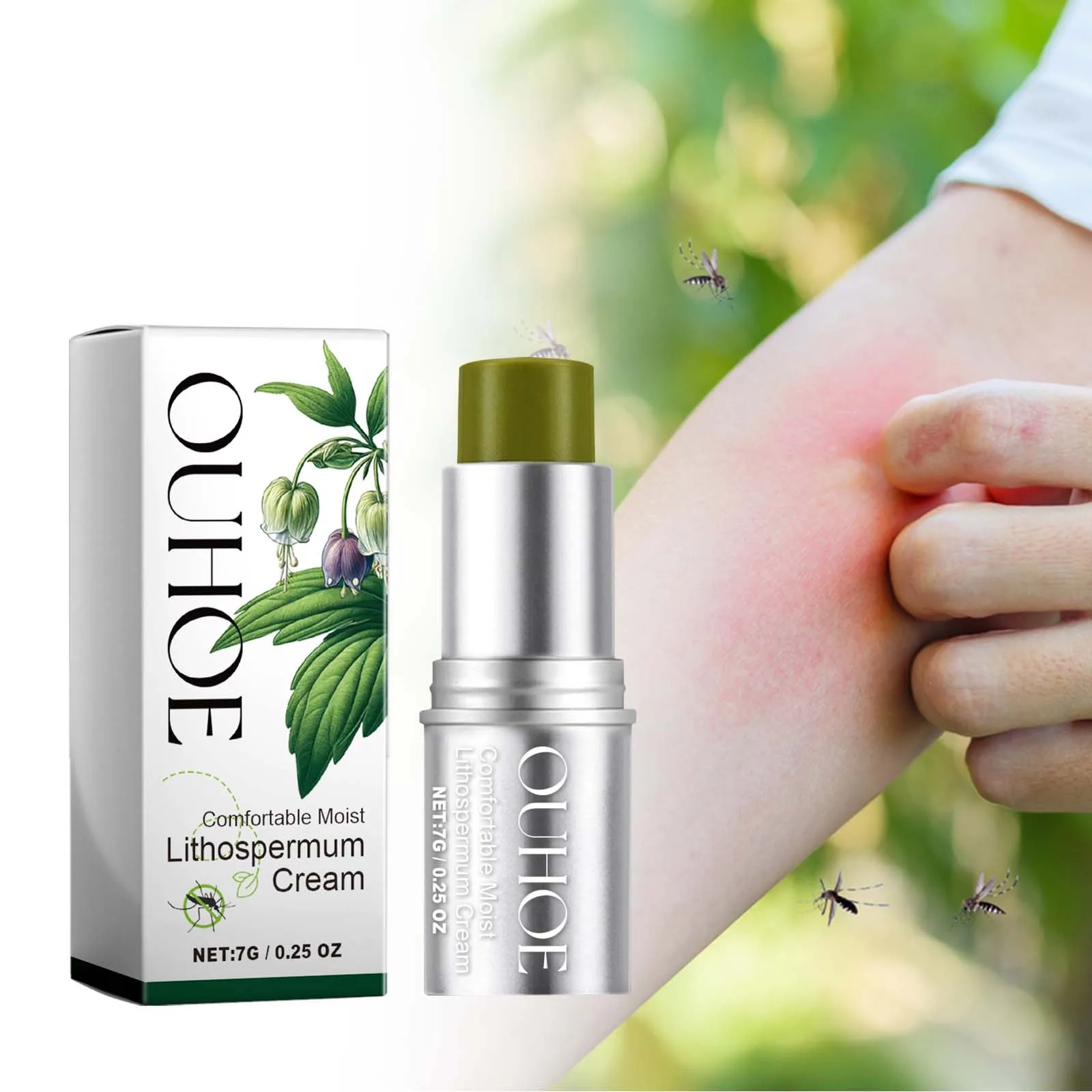 Skincare Natur E - Крем от комаров OUHOE Purple Grass