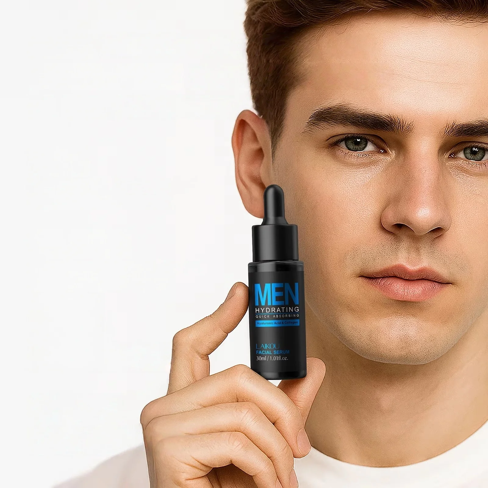 Skincare Natur E - Мужская сыворотка для лица, 30 мл,