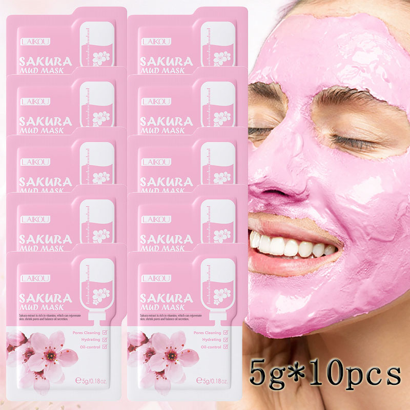 Mud Mask Kaolin - 10 шт. сумка для грязевой маски
