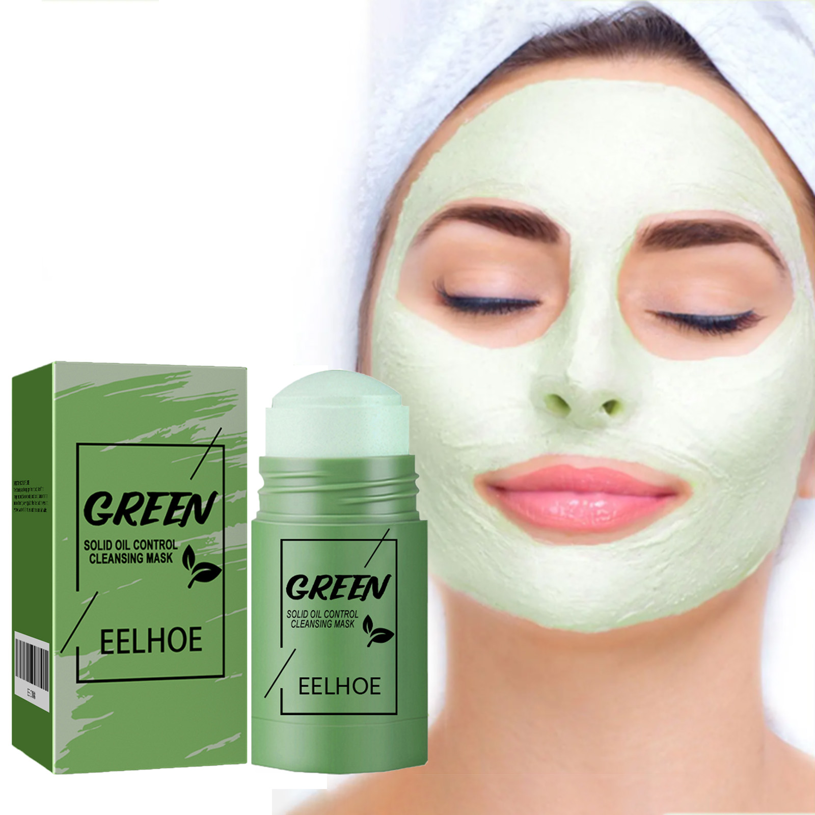Mud Mask Kaolin - Очищающая твердая маска для лица с