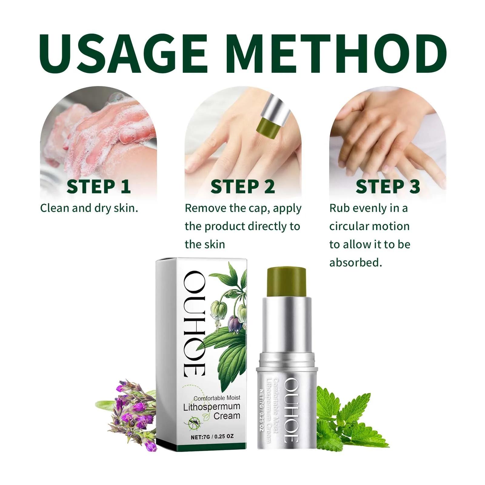 Крем от комаров OUHOE Purple G – обзор и цена Skincare Natur E