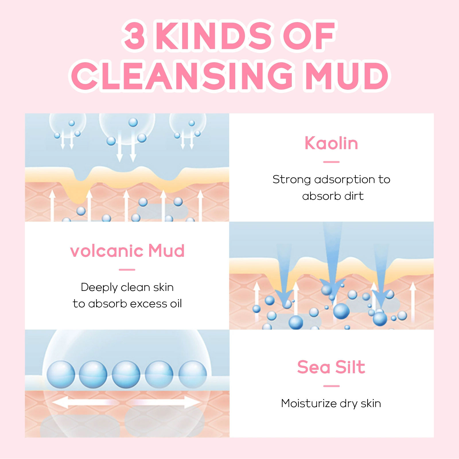 10 шт. сумка для грязевой маск – обзор и цена Mud Mask Kaolin