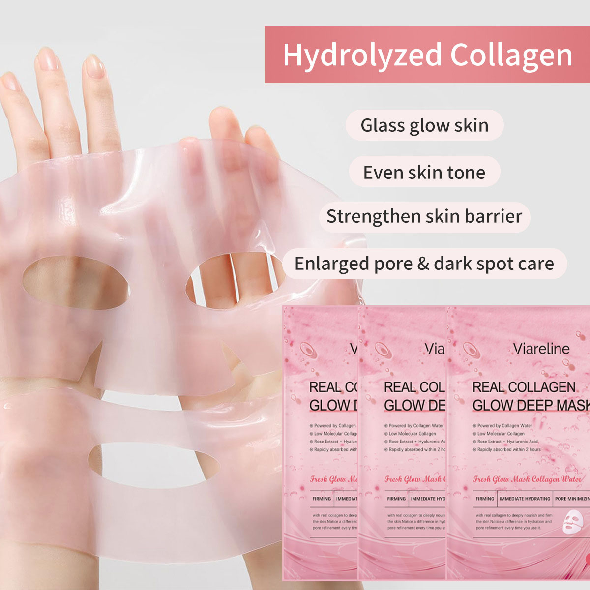 Ночная коллагеновая маска с ДН – обзор и цена Collagen Sheet Mask