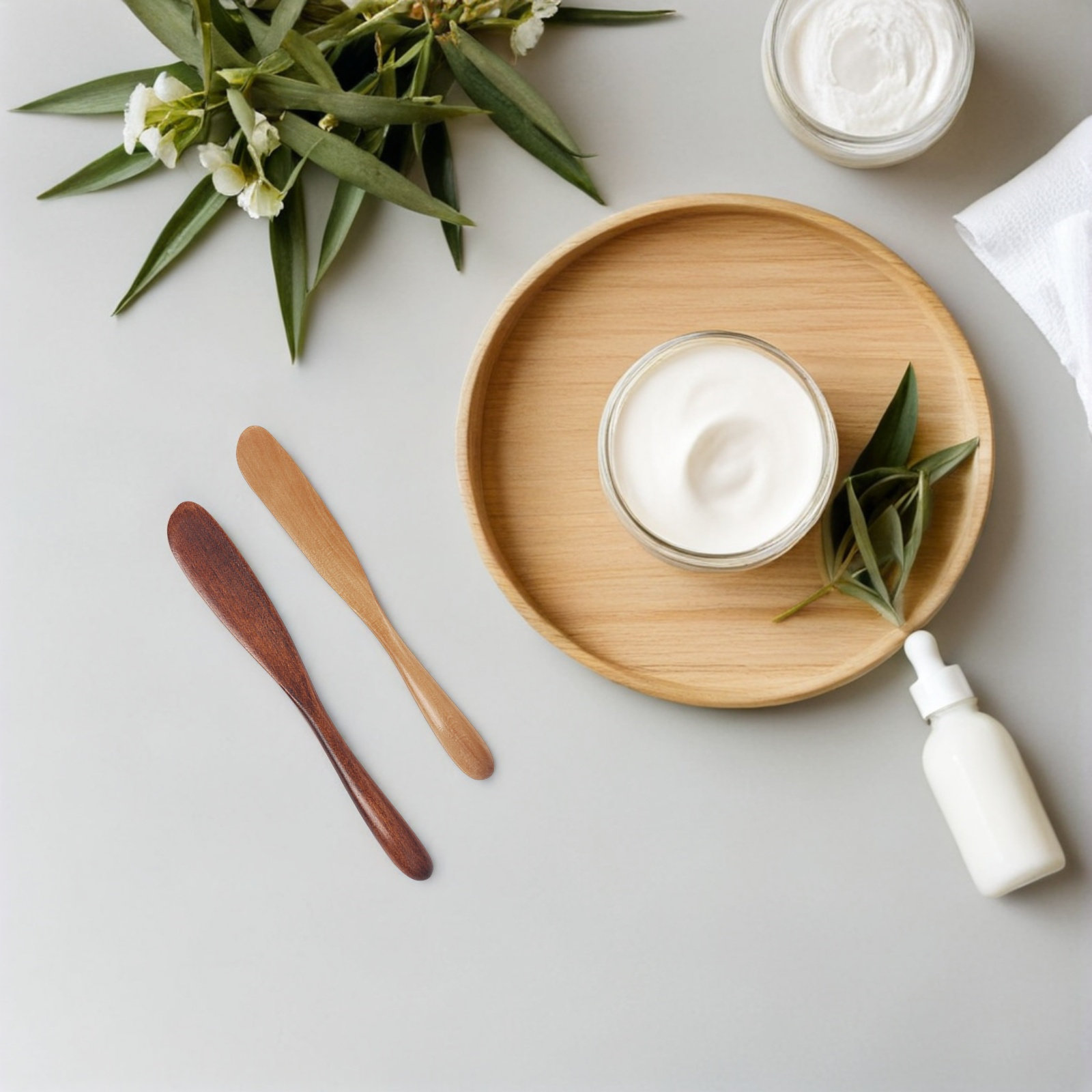 Набор из 2 деревянных шпателей – обзор и цена Skincare Natur E