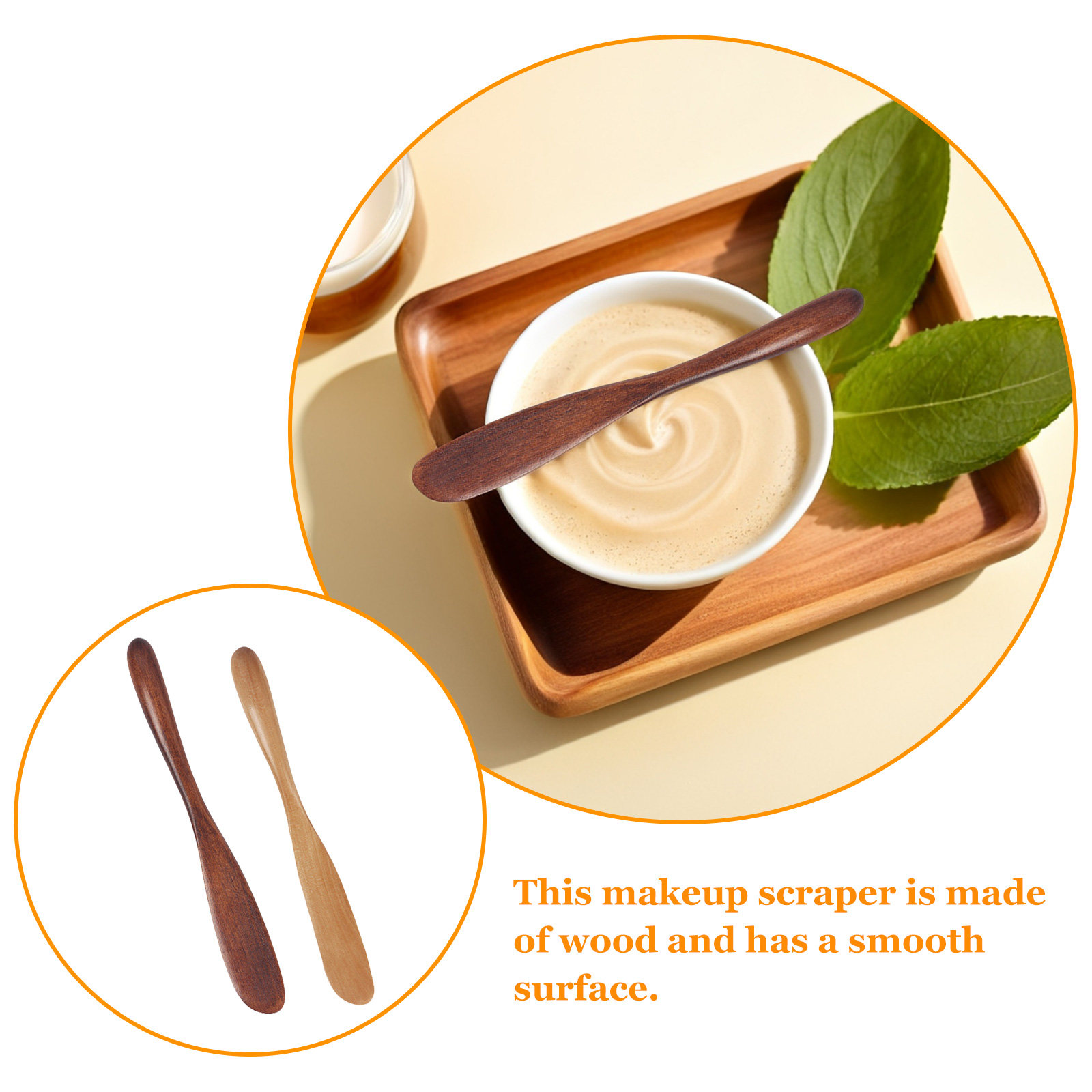 Набор из 2 деревянных шпателей – обзор и цена Skincare Natur E