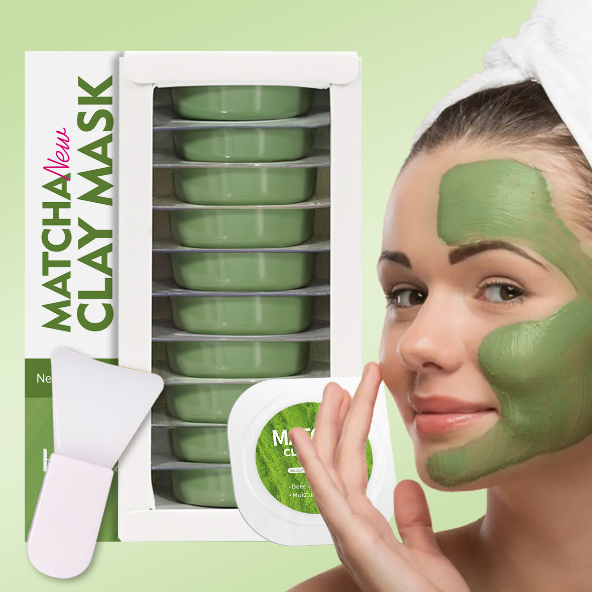 Матча Deep Cleansing Mask Форм – обзор и цена Mud Mask Kaolin
