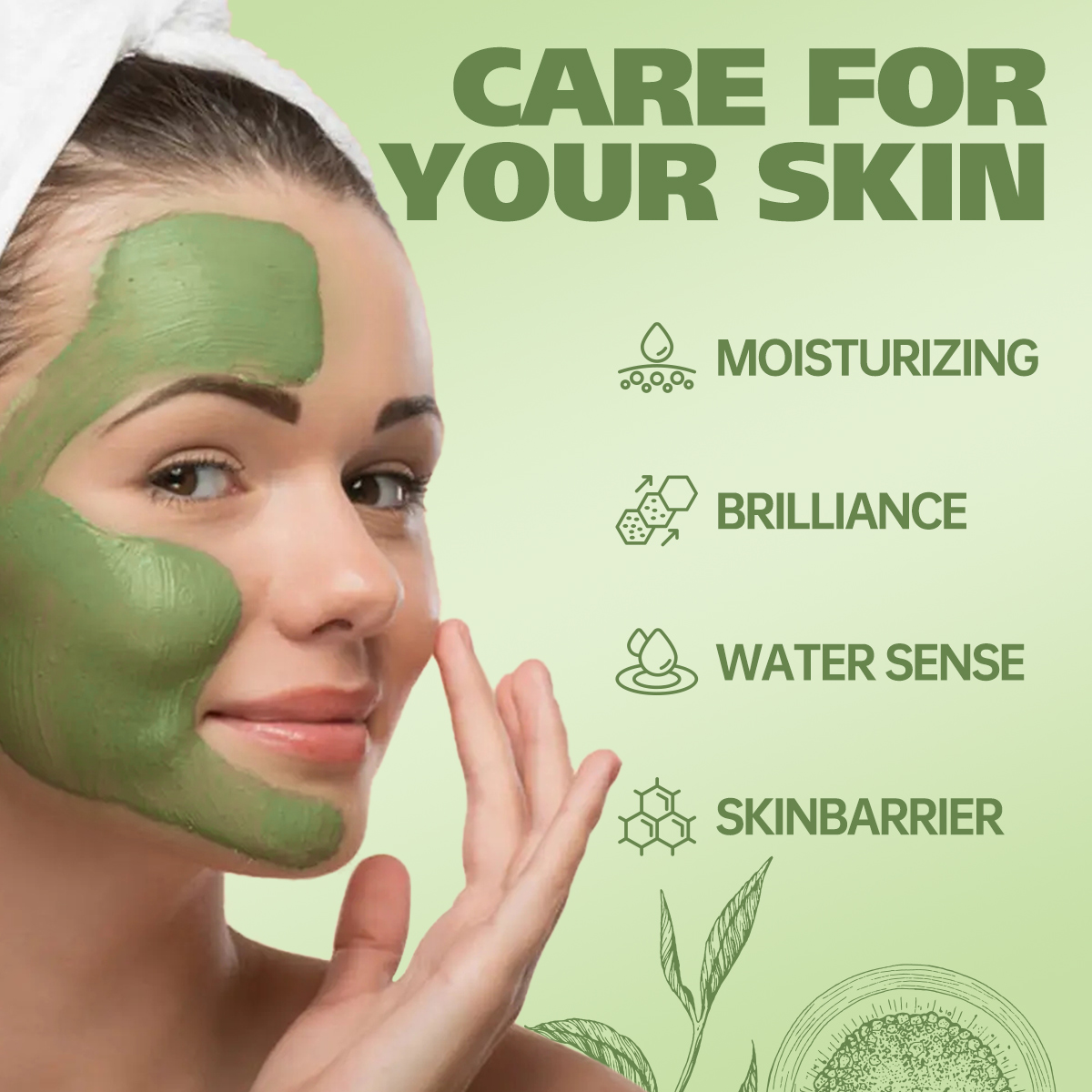 Матча Deep Cleansing Mask Форм – обзор и цена Mud Mask Kaolin