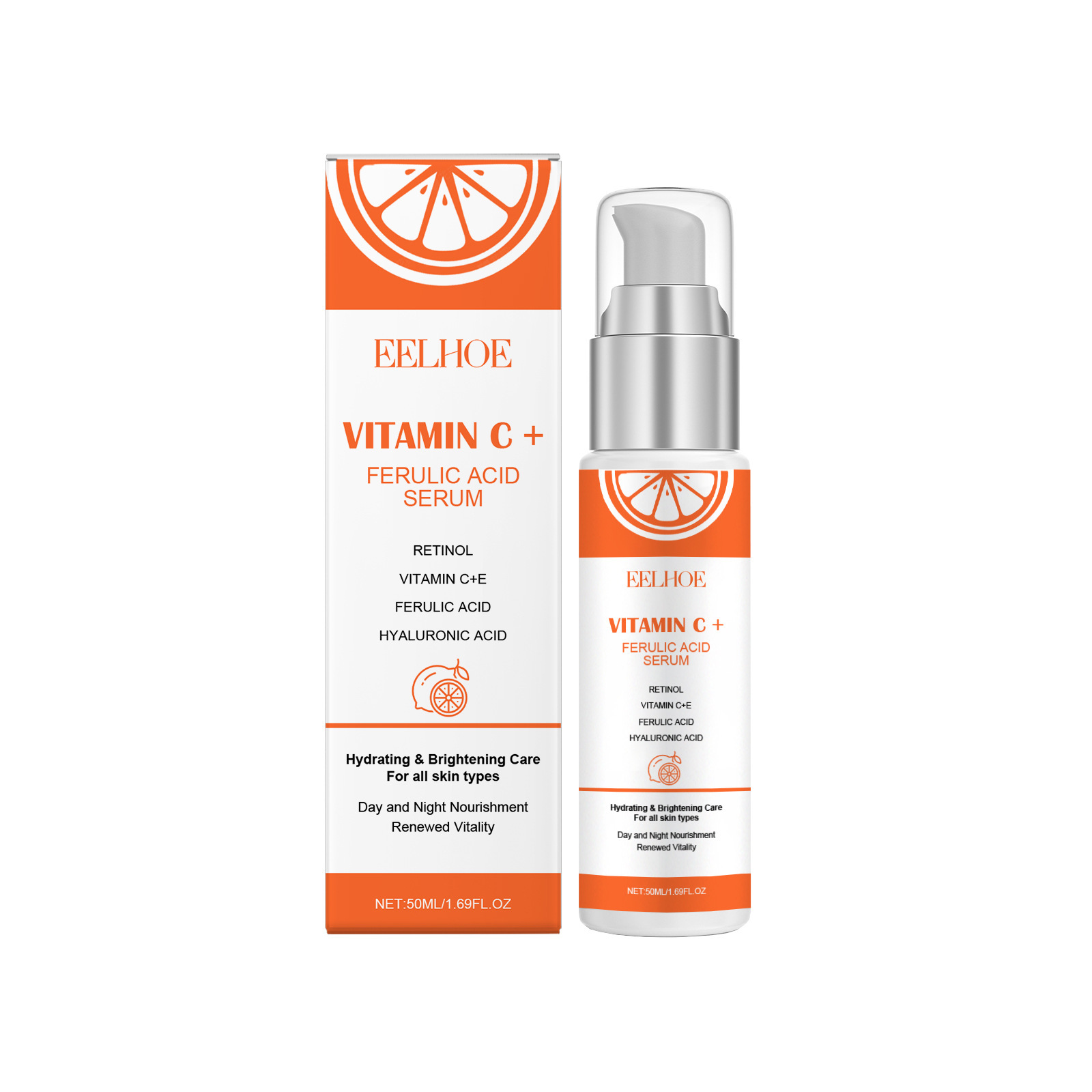 EELHOE Vitamin C E Сыворотка с – обзор и цена Ferulic Acid Serum