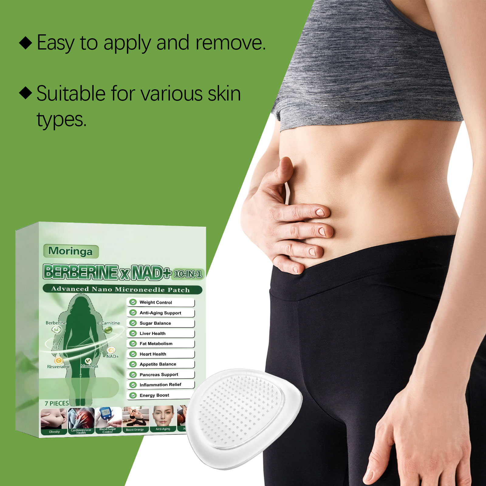 Набор из 10 патчей с микроигла – обзор и цена Skincare Natur E
